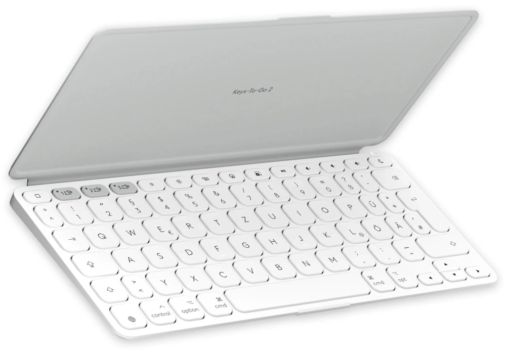 Logitech Keys-To-Go 2 Apple Pale grey