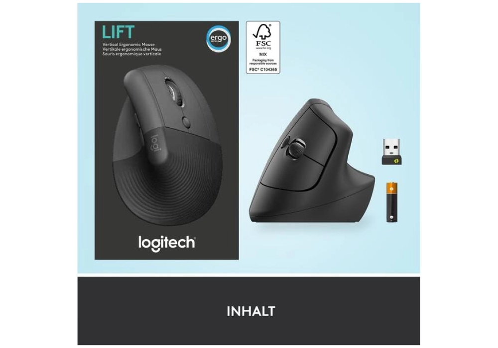 Logitech Lift (Graphite)