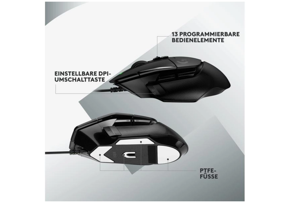 Logitech Mouse G502 X (Noir) 