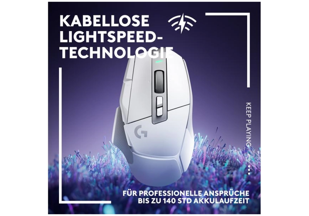 Logitech Mouse G502 X Lightspeed (Blanc)