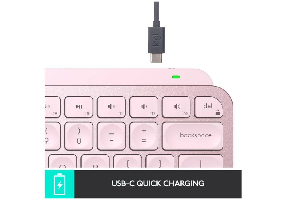 Logitech MX Keys Mini - Rose (CH Layout)