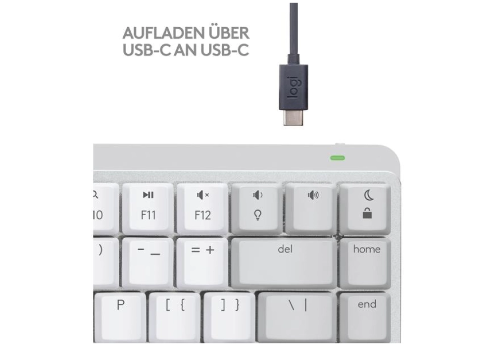 Logitech MX Mechanical Mini for Mac (Blanc - CH)