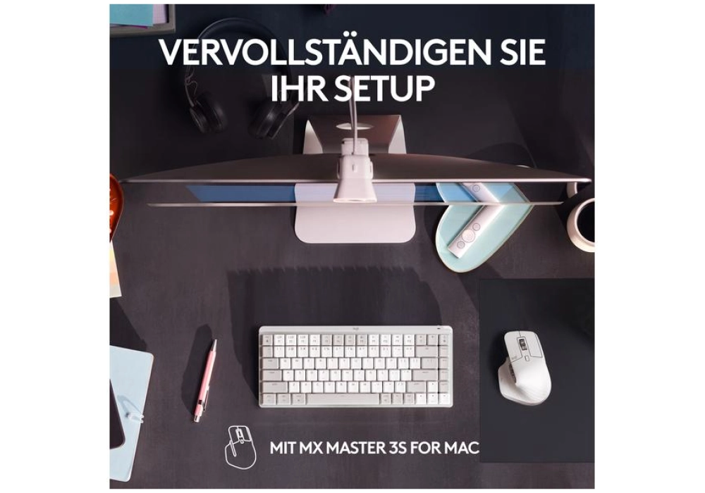 Logitech MX Mechanical Mini for Mac (Blanc - CH)