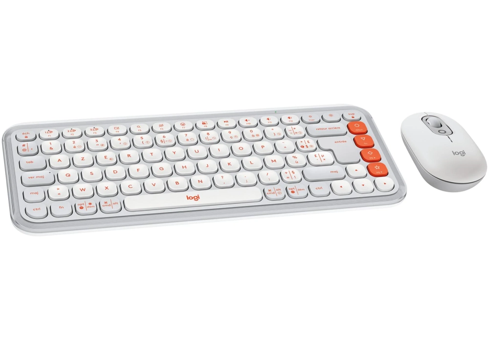 Logitech POP Icon Combo Off-white (CH Layout)