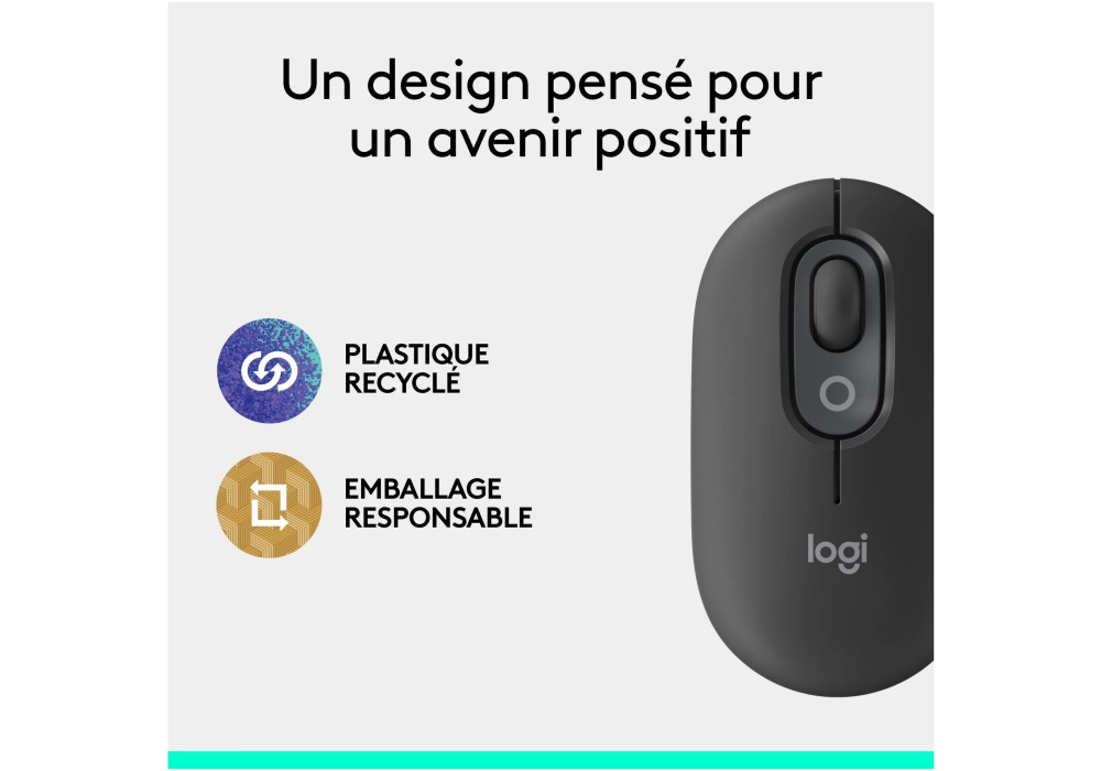 Logitech POP Mouse Graphite