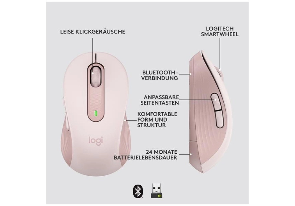 Logitech Signature M650 (Rose)