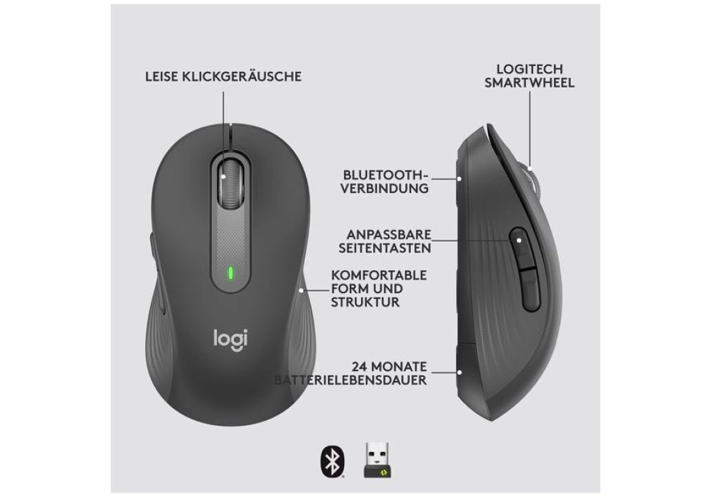 Logitech Signature M650 L (Graphite)