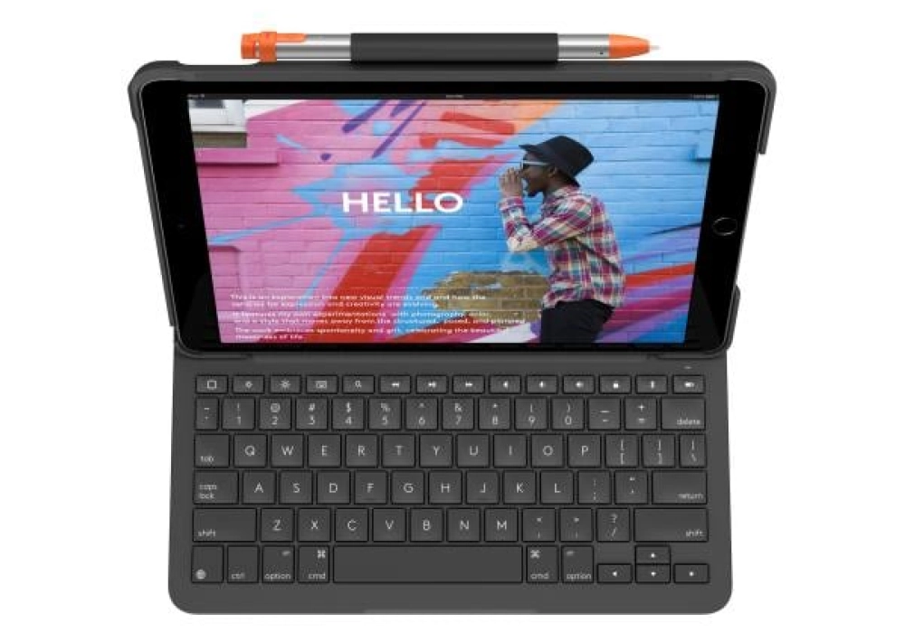 Logitech Slim Folio iPad 10.2" (7. - 9. Gen.) - CH