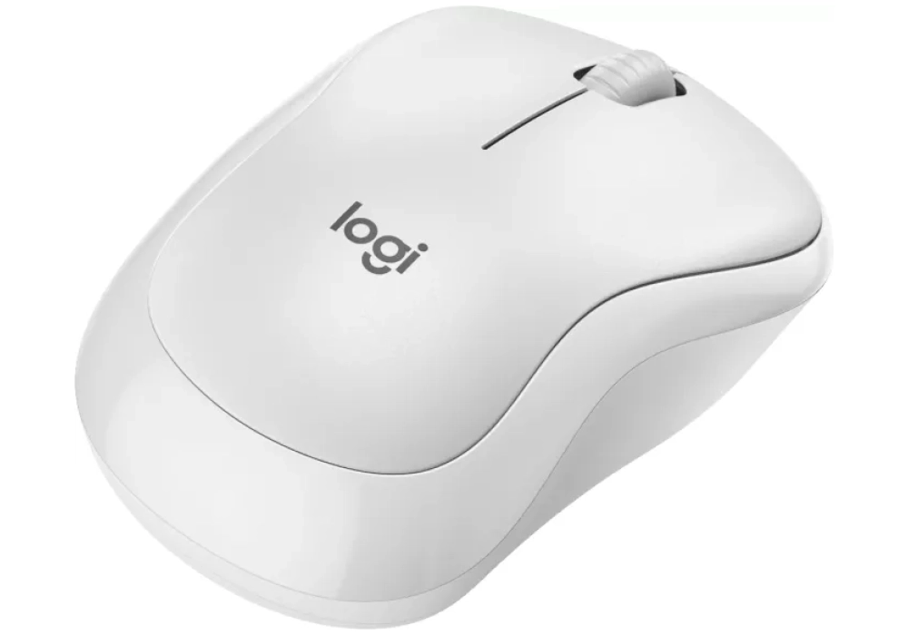 Logitech Souris M240 Silent Bluetooth Blanc