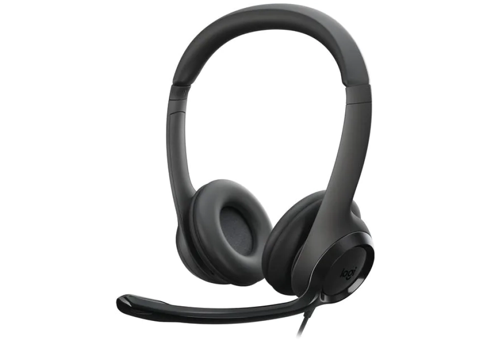 Logitech Stereo Headset H390 (Noir)