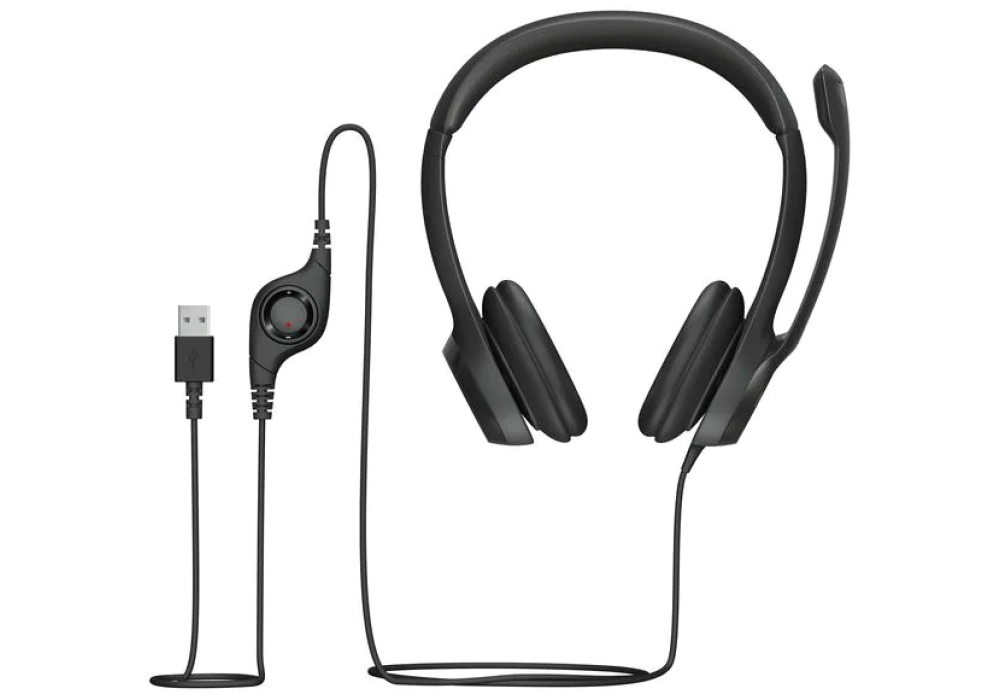 Logitech Stereo Headset H390 (Noir)