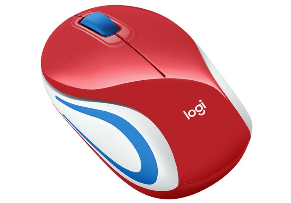 Logitech Wireless Mini Mouse M187 (Red)