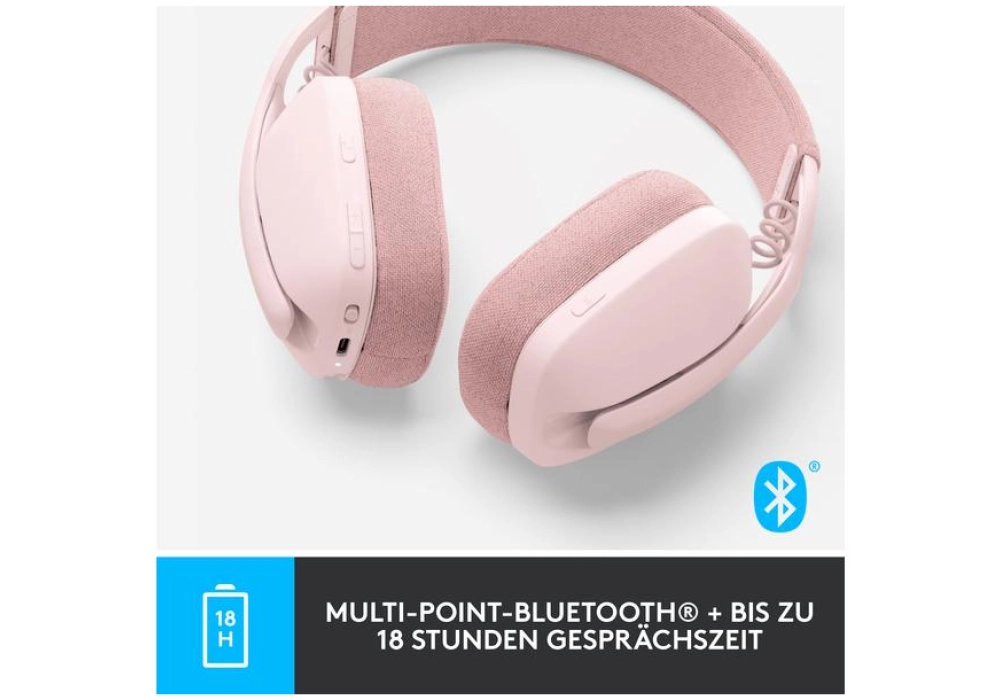 Logitech Zone Vibe 100 (Rose)