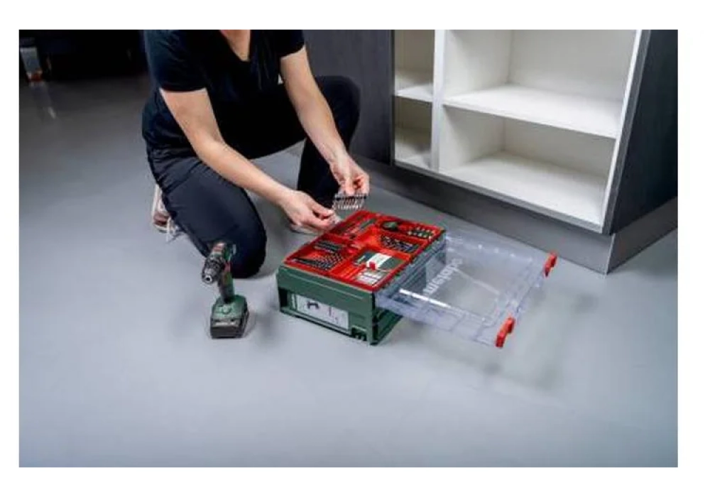 Metabo Perceuse-visseuse sans fil BS 18 2 x 2.0 Ah