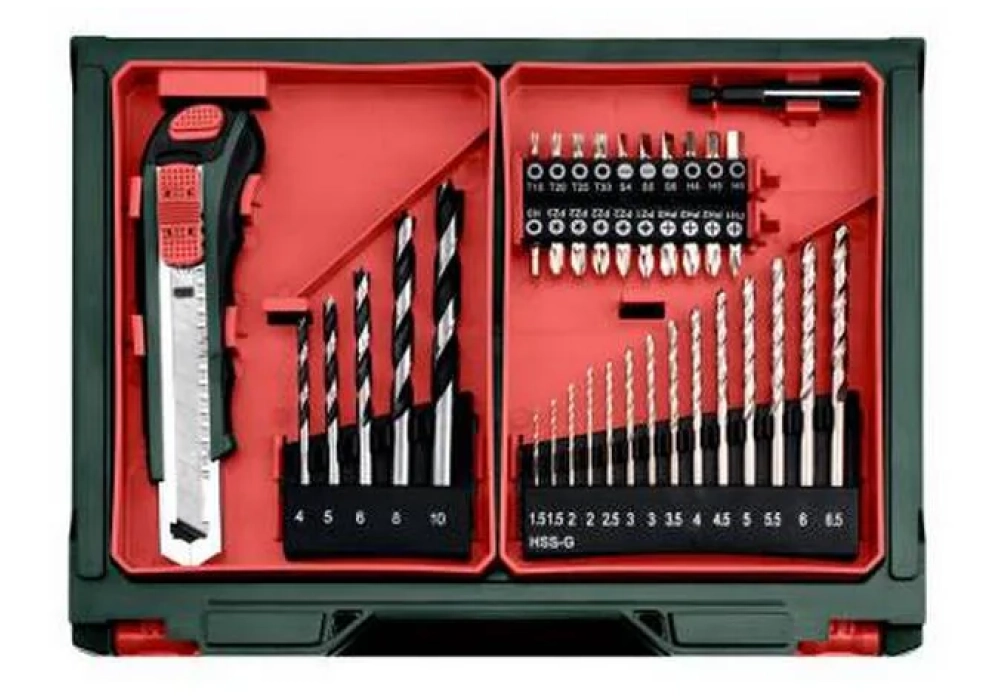 Metabo Perceuse-visseuse sans fil PowerMaxx SB Basic Set 2 x 2.0 Ah