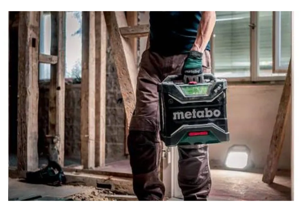 Metabo Radio de chantier RC 12-18 32W BT DAB+, Solo