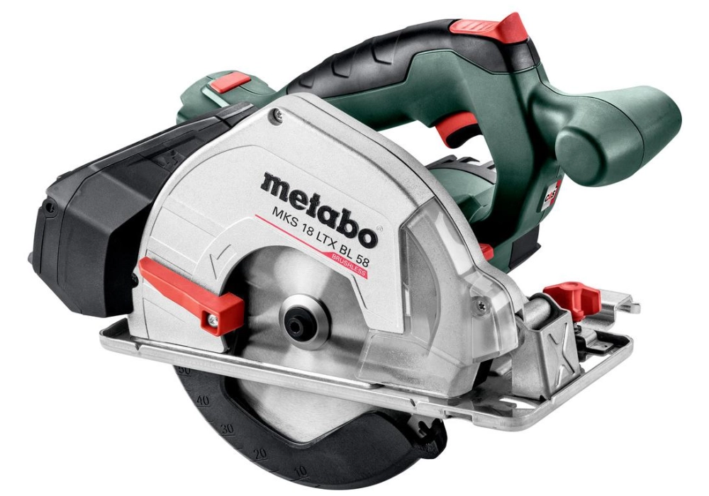 Metabo Scie circulaire portative sans fil MKS 18 LTX BL 58 Solo