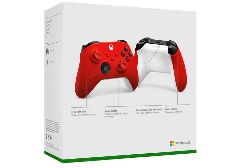 Microsoft Xbox Wireless Controller Pulse Red 