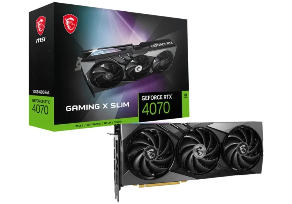 MSI GeForce RTX 4070 Gaming X Slim