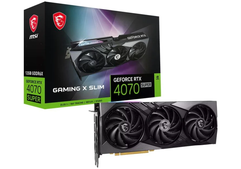 MSI GeForce RTX 4070 Super Gaming X Slim 12 GB