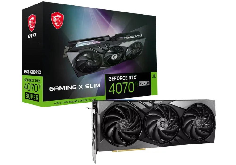 MSI GeForce RTX 4070 Ti Super Gaming X Slim