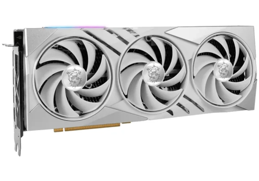 MSI GeForce RTX 4070 Ti Super Gaming X Slim White