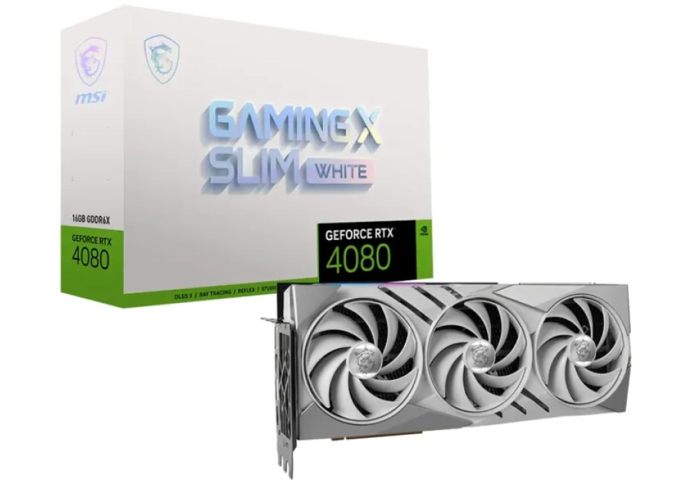 MSI GeForce RTX 4080 Gaming X Slim White