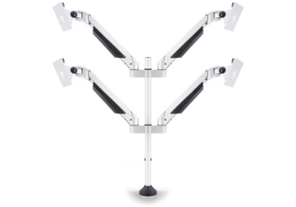 Multibrackets Supports de table Quad jusqu'à 10 kg – Blanc