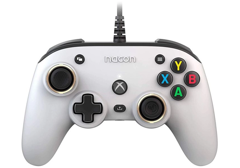 NACON Pro Compact Controller (Blanc)