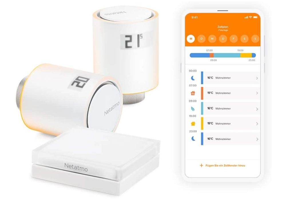 Netatmo Smart Radiator Valves Starter Pack 