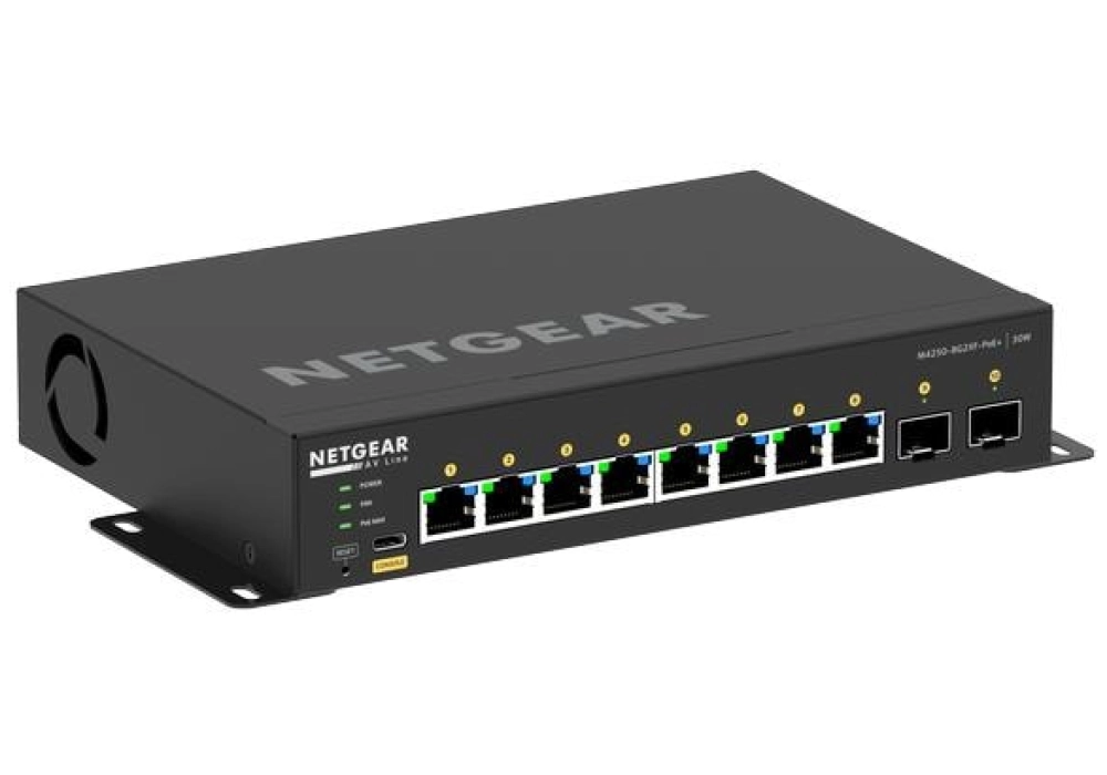 Netgear M4250-8G2XF-PoE+