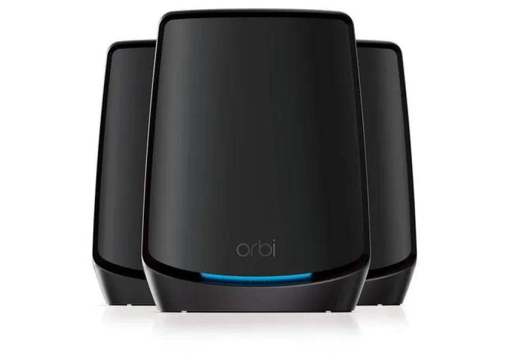 Netgear Orbi Tri-Band WiFi 6 Mesh System RBK863SB-100EUS Lot de 3