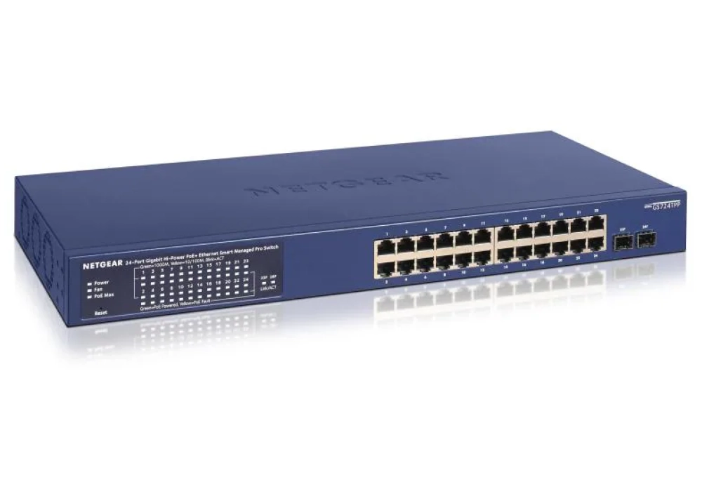 Netgear PoE+ Switch GS724TPPv3 26 ports