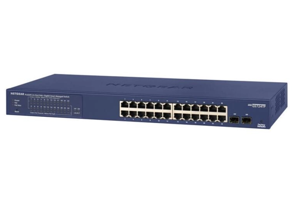 Netgear PoE+ Switch GS724TPv3 26 ports