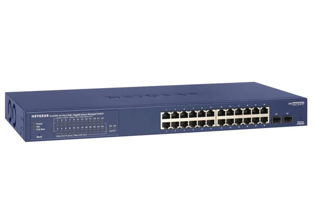 Netgear PoE+ Switch GS724TPv3 26 ports