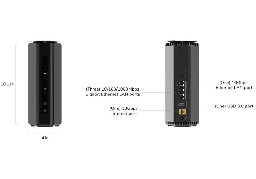 Netgear Routeur WiFi tri-bande RS600 Nighthawk WiFi 7