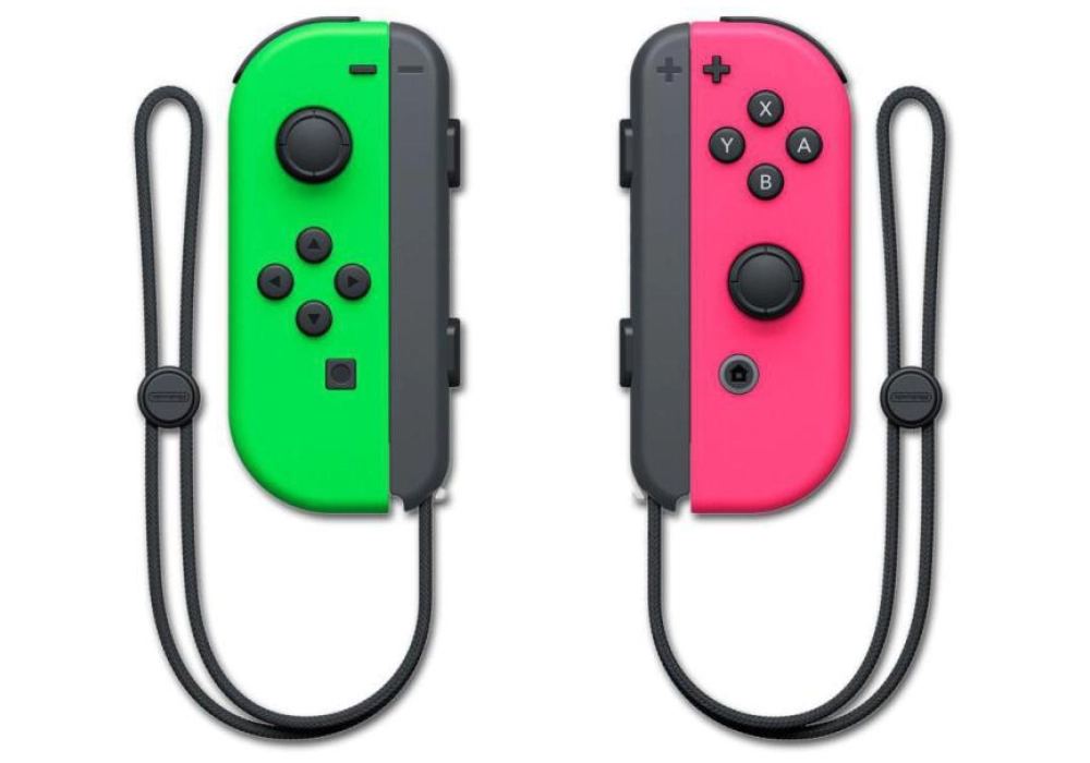 Nintendo Joy-Con Set (Vert néon/Rose néon)