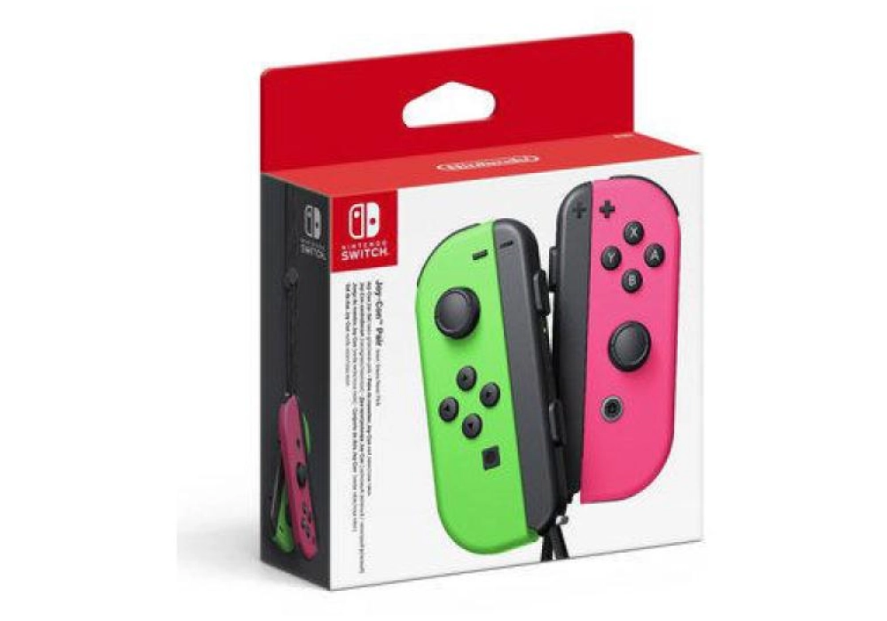 Nintendo Joy-Con Set (Vert néon/Rose néon)