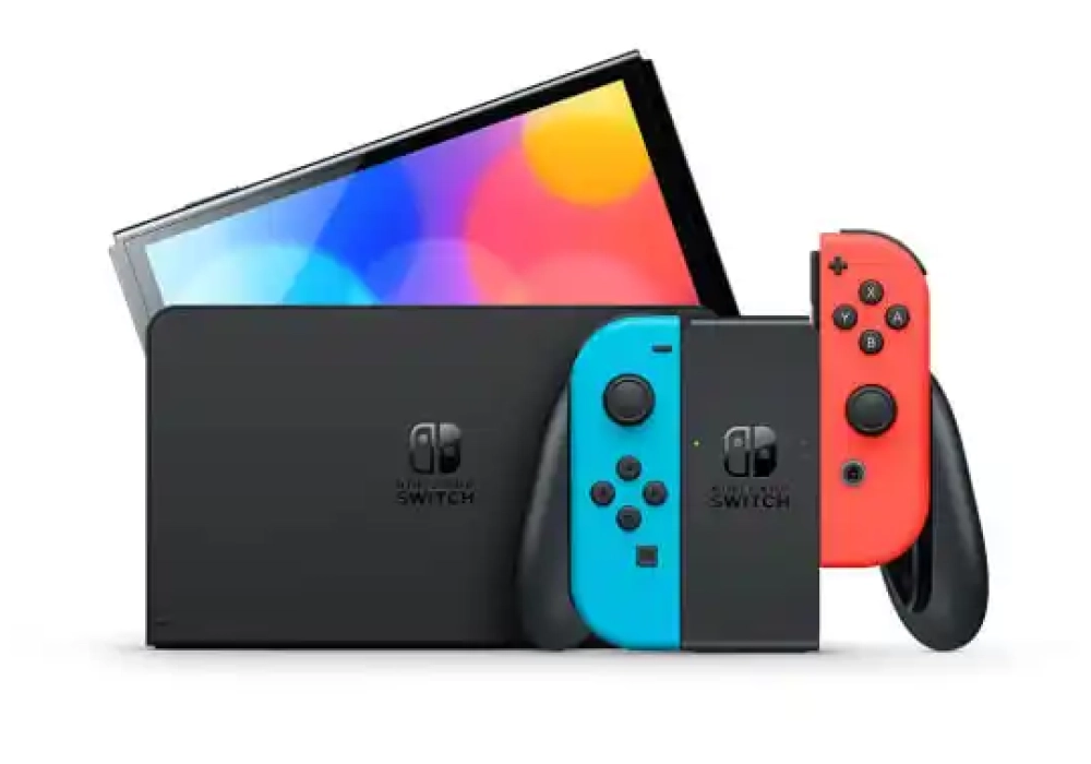 Nintendo Switch OLED (Bleu/Rouge)