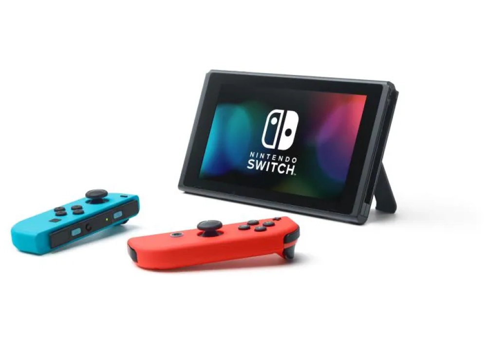 Nintendo Switch Rouge/bleu avec Mario Party Superstars