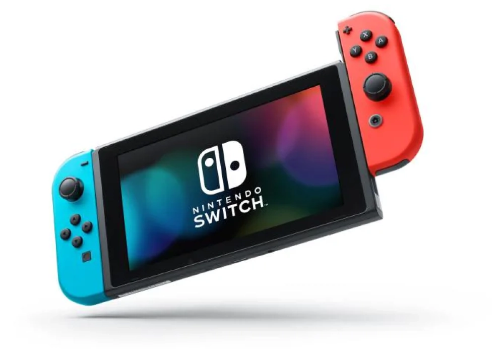 Nintendo Switch Rouge/bleu avec Mario Party Superstars