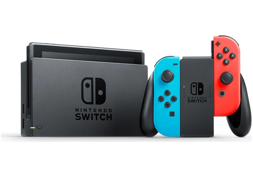 Nintendo Switch V2 (Bleu/Rouge)