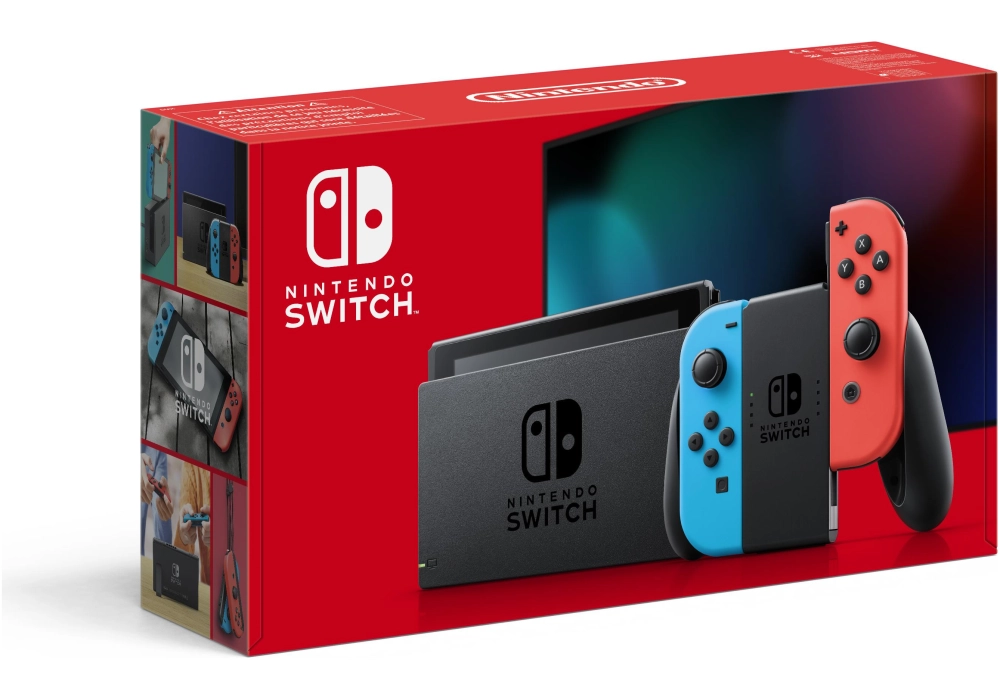 Nintendo Switch V2 (Bleu/Rouge)