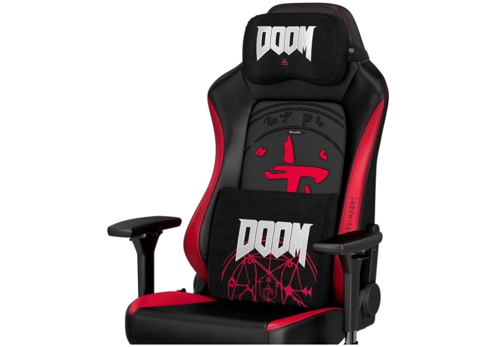 Noblechairs Kit de coussins EPIC/HERO/ICON - Doom Edition