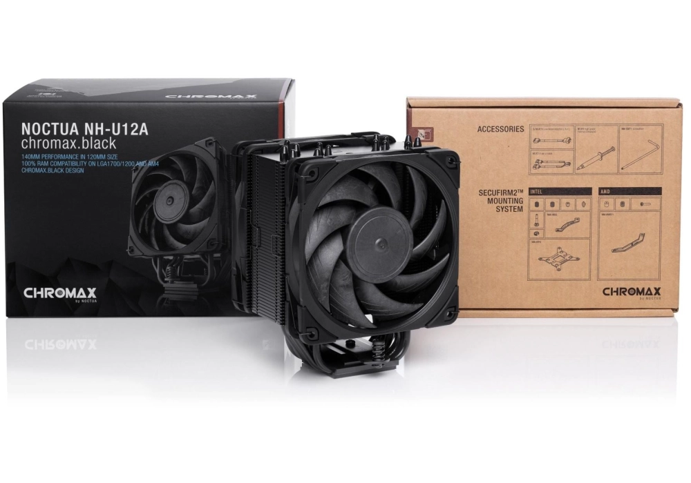 Noctua NH-U12A chromax.black