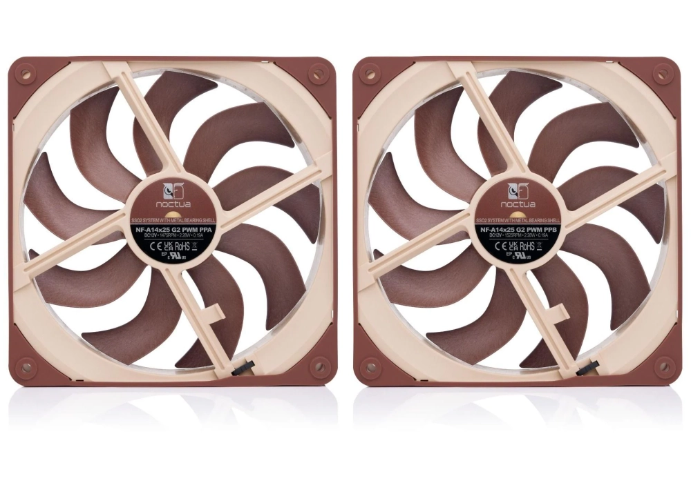 Noctua Ventilateur PC NF-A14x25 G2 PWM