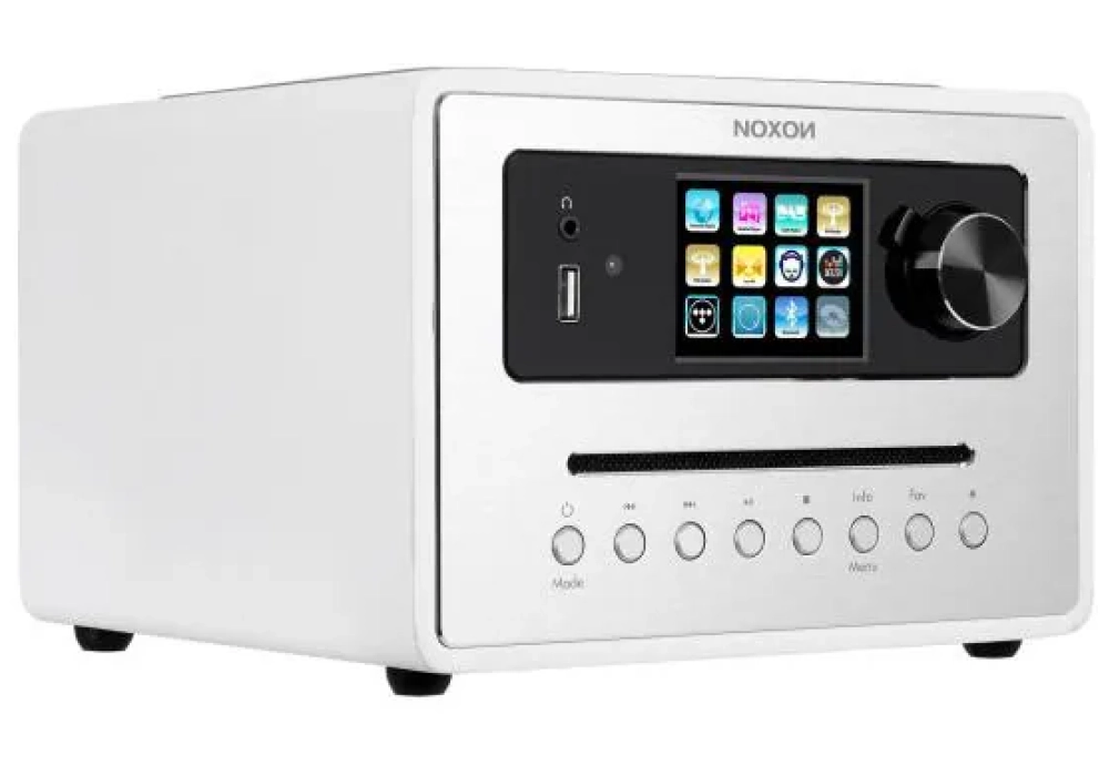 Noxon Lecteur radio/CD iRadio 500 Blanc