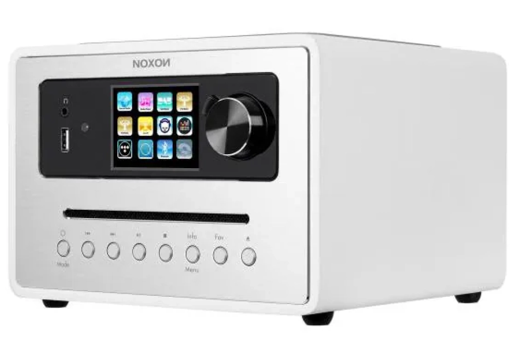 Noxon Lecteur radio/CD iRadio 500 Blanc