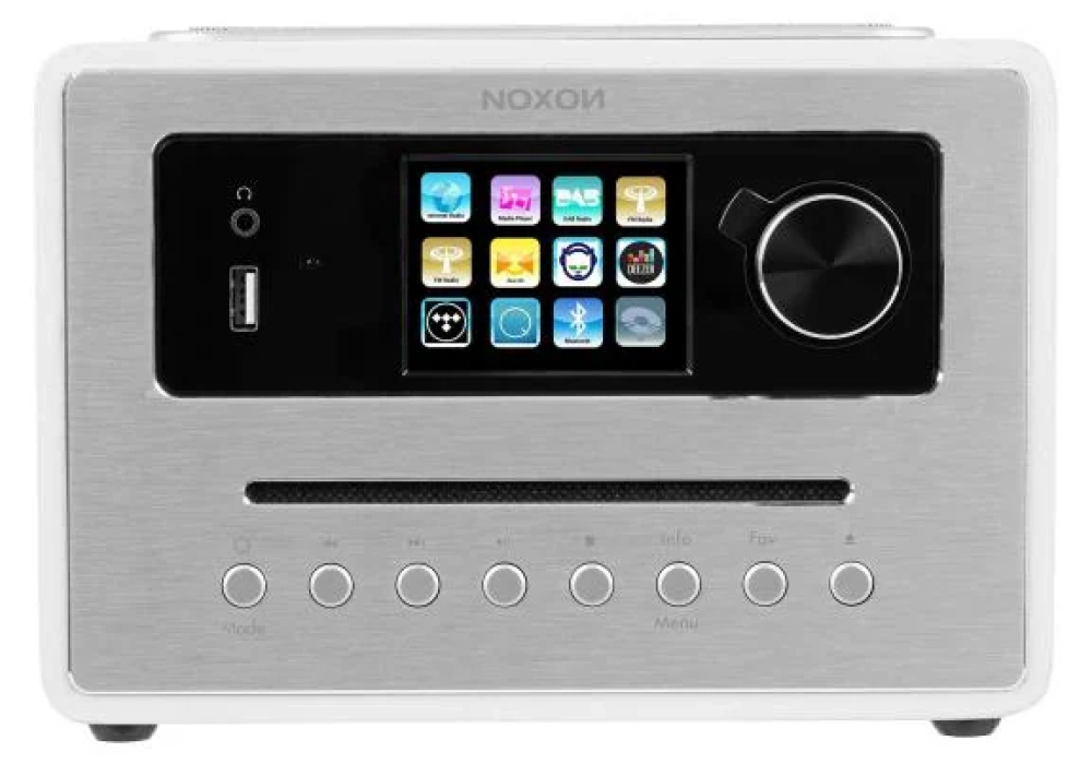 Noxon Lecteur radio/CD iRadio 500 Blanc