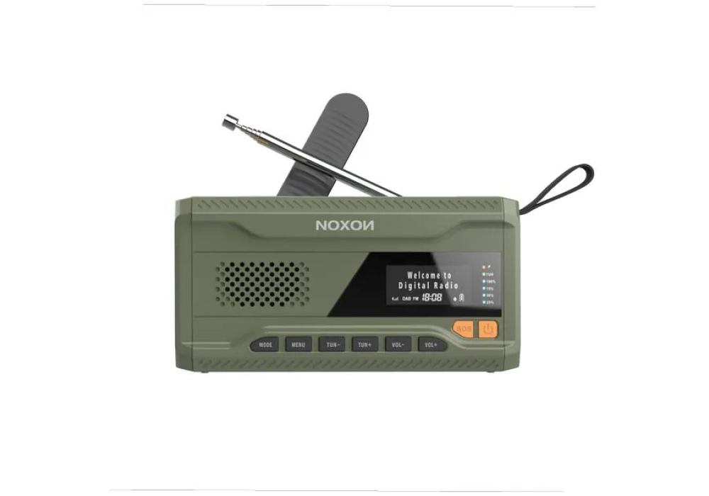 Noxon Radio DAB+ Dynamo Solar 211 Vert